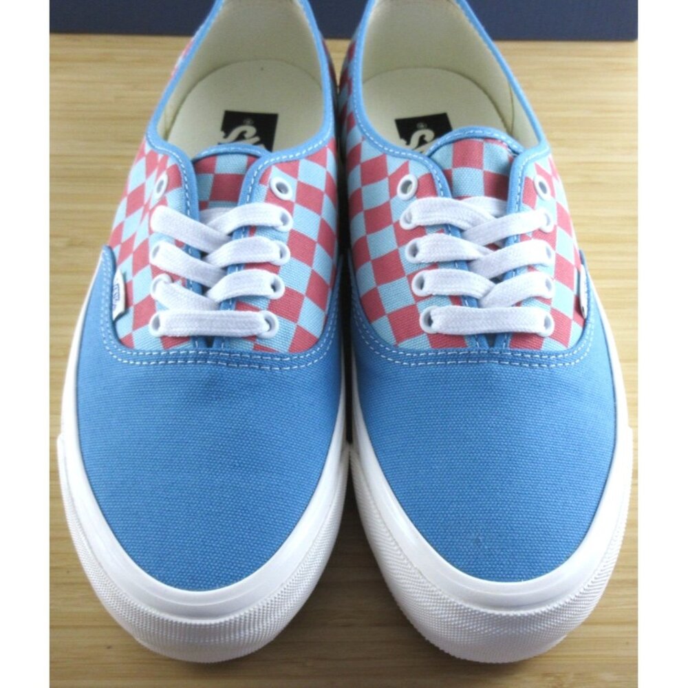 Vans Men's Lx Authentic 44 Checkerboard Heritage Blue Skate shoes Sizes NIB